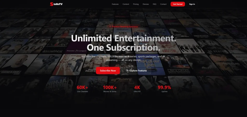 stellotv provider with that allow install iptv on firestick